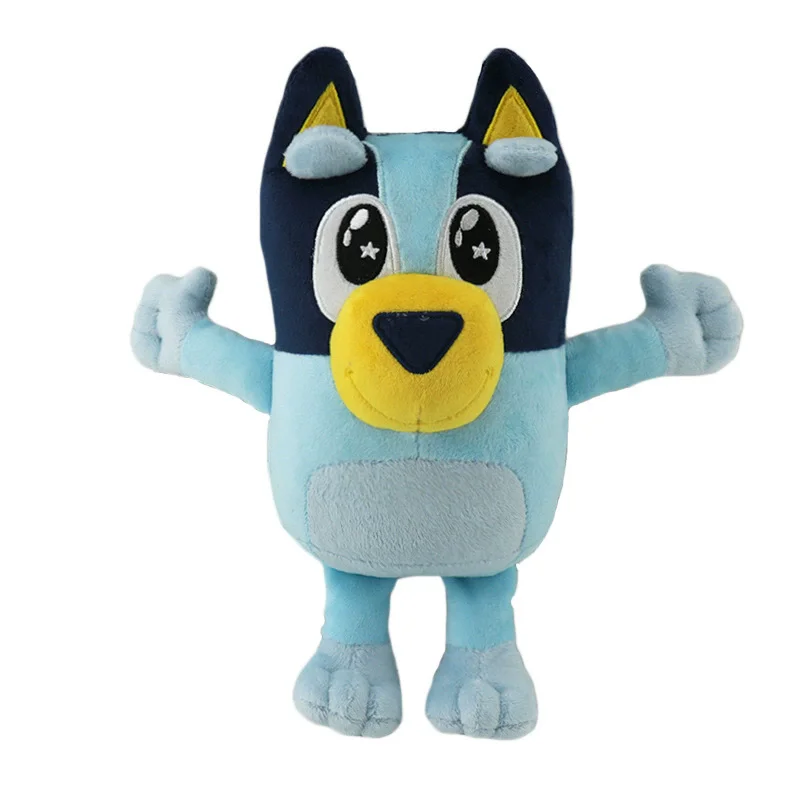 Bluey 봉제 인형 빙고 인형 장난감 애니메이션 주변기기 크리스마스 플러시 생일 선물 장식품 어린이 장난감