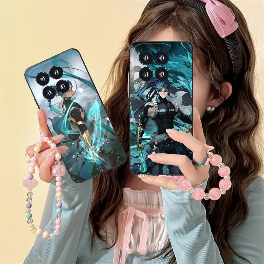 Wuthering Waves Jiyan Phone Case for Xiaomi 15 14 13 12 Mi 11 T Ultra Lite Pro S X 5G Colour Printing Cover Cover Pretty Luxury