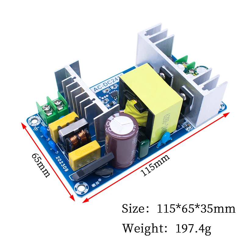 Power Supply Module AC 110V 220V to DC 24V 6A AC-DC Switching Power Supply Board Promotion