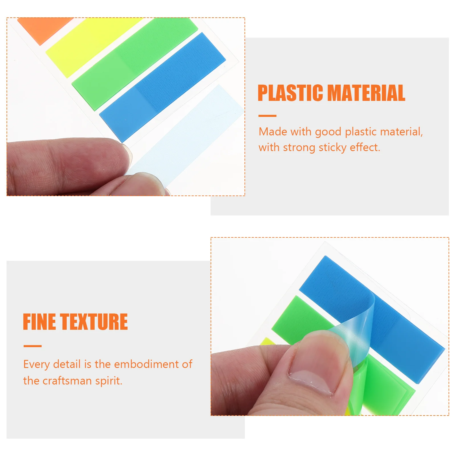 

900pcs Colorful Index Stickers For Notebook Label Decals Bookmark Tearable Notepads Highlight Labels Classification