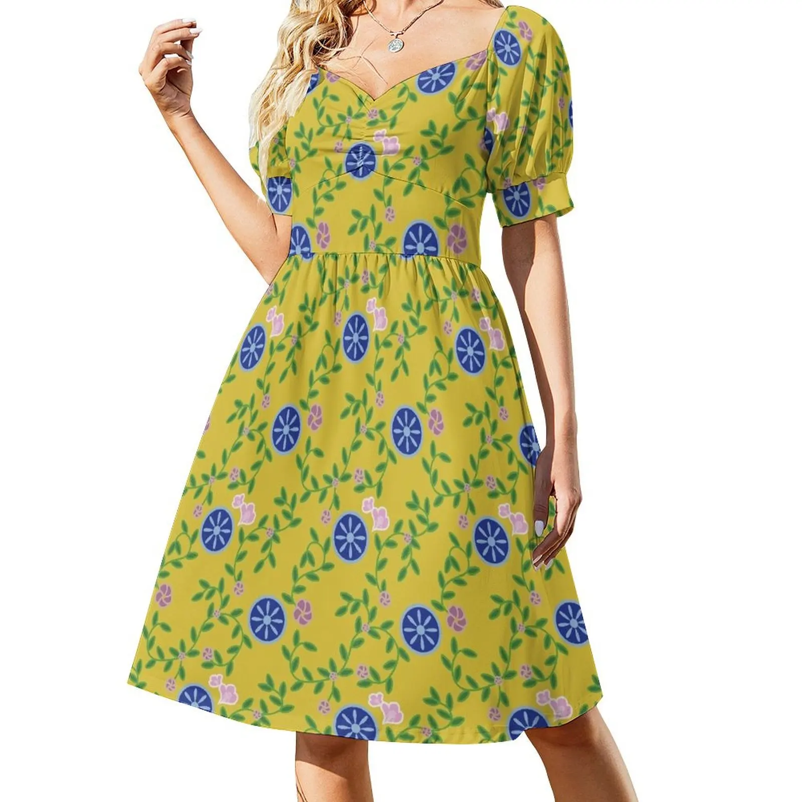 

Summoner Yuna Short-Sleeved Dress prom dress 2025 Party dresses for women party dress women elegant luxury