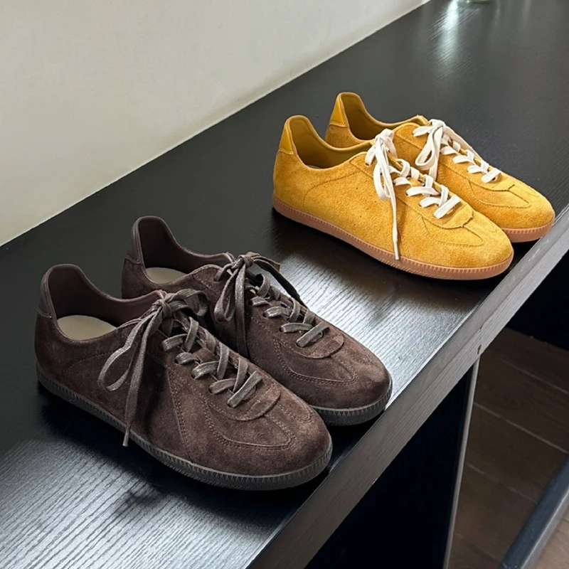 AIYUQI 2026 New Women's Flat Sneakers Shoe Laceup Comfortable Casual Training Shoes Women Plus Size Nonslip Hiking Shoes female