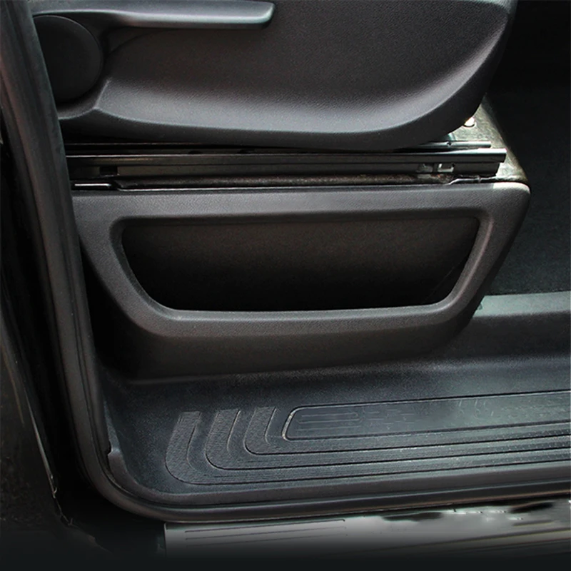 Car Storage Hold Box For Mercedes BENZ V Class Metris Viano Metris 2015 2016 2017-2019 Car Seat Gap Side Storage Water Hold Box