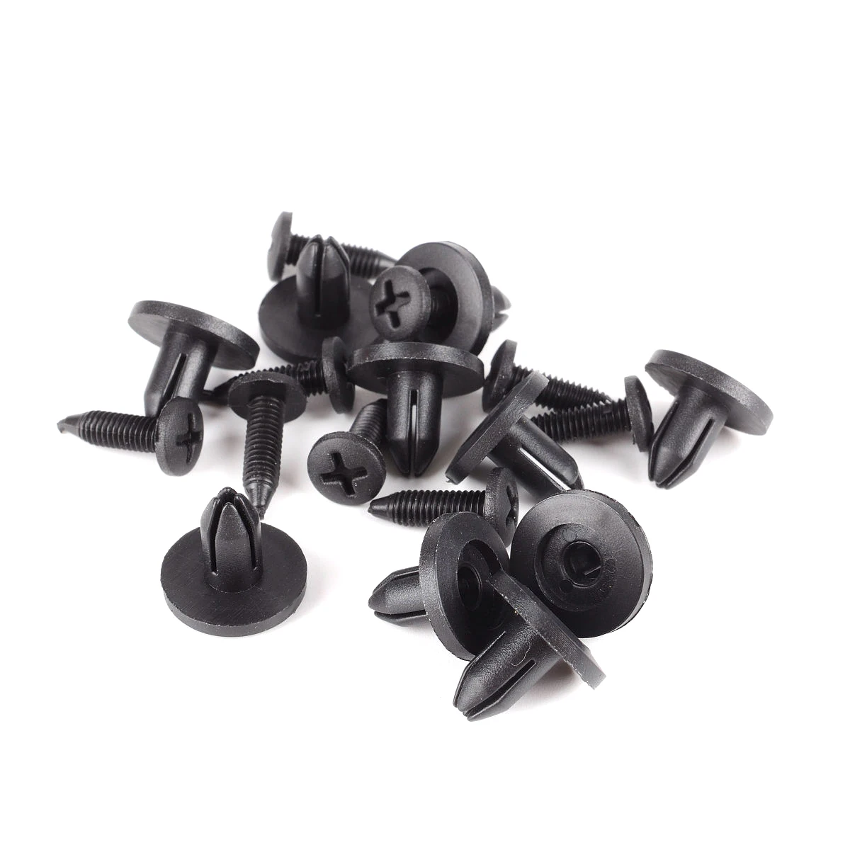 

50 Pcs Bumper Plastic Replacement Bumpers Push Auto Retainer Rivet