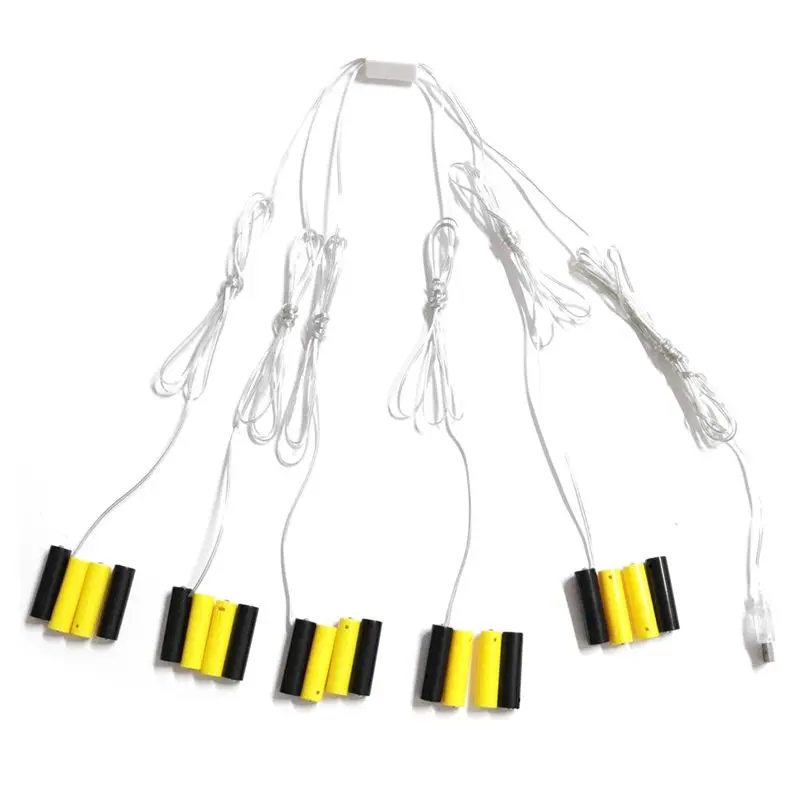 AAA Virtual Eliminators USB Powered Battery Eliminators For Christmas Tree Lights LED Lights Decoration Replacement-AEF7