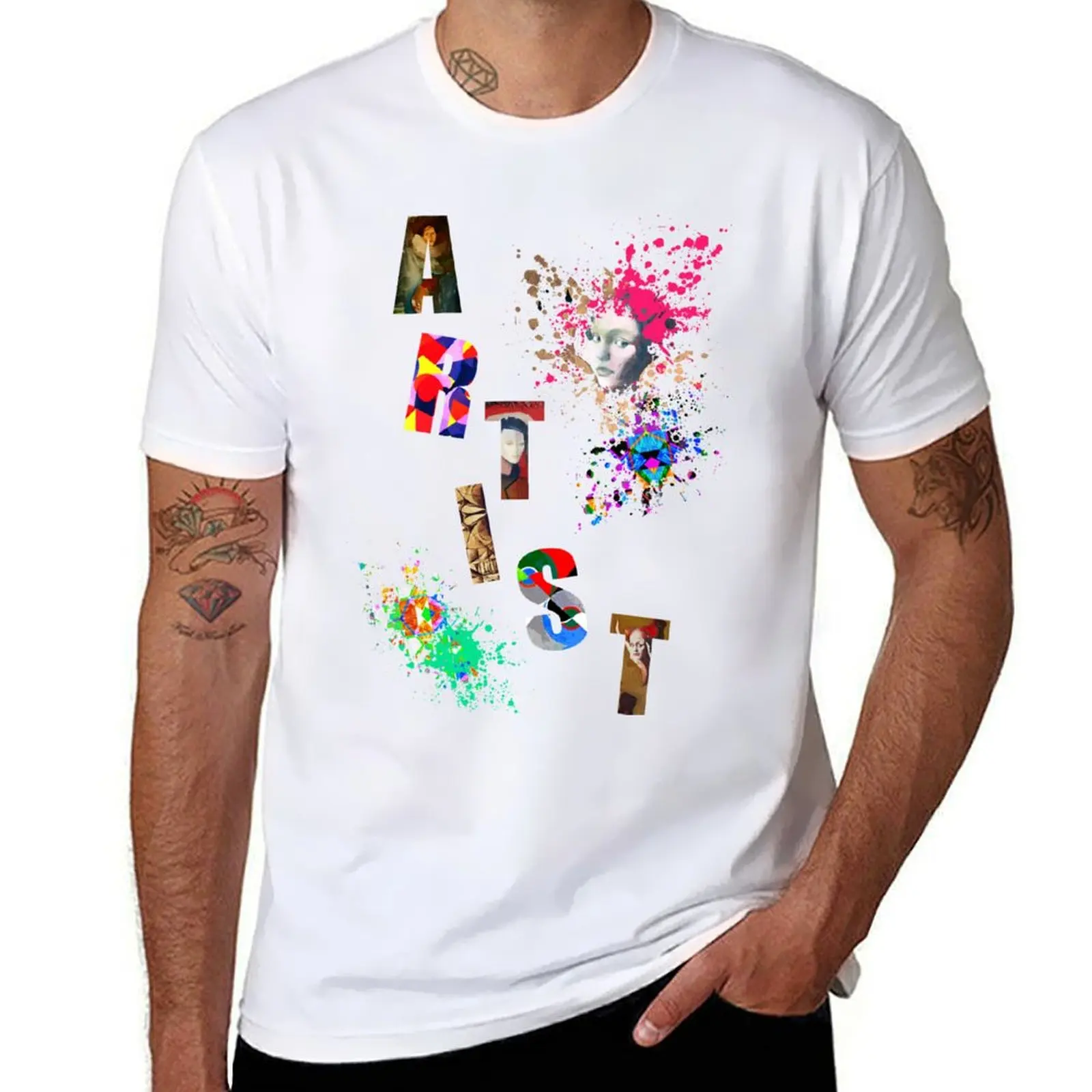 

ARTIST T-Shirt t shirts for man cotton t shirts for man pack cotton t shirt man casual T-shirt
