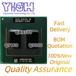 (1Piece)100%New Original QX9300 Q9100 Q9000 Processor Notebook Laptop CPU SLB5G 2.26G 12M