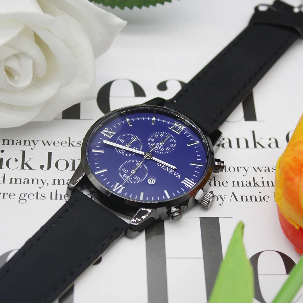 Набор из 5 модных кварцевых часов со стальным ремешком, модные удобные мужские часы, браслеты, коробка для улицы