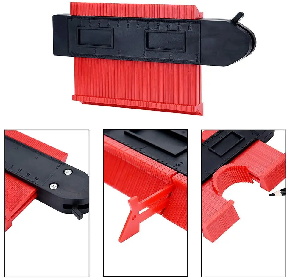Viền Đồng Hồ Đo Duplicator 5 Inch Dàn Bài Hồ Sơ Chế Biến Gỗ Thước Chính Xác Hình Đo Dụng Cụ Dễ Dàng Sao Chép Tiêu Bản Và Truy Tìm