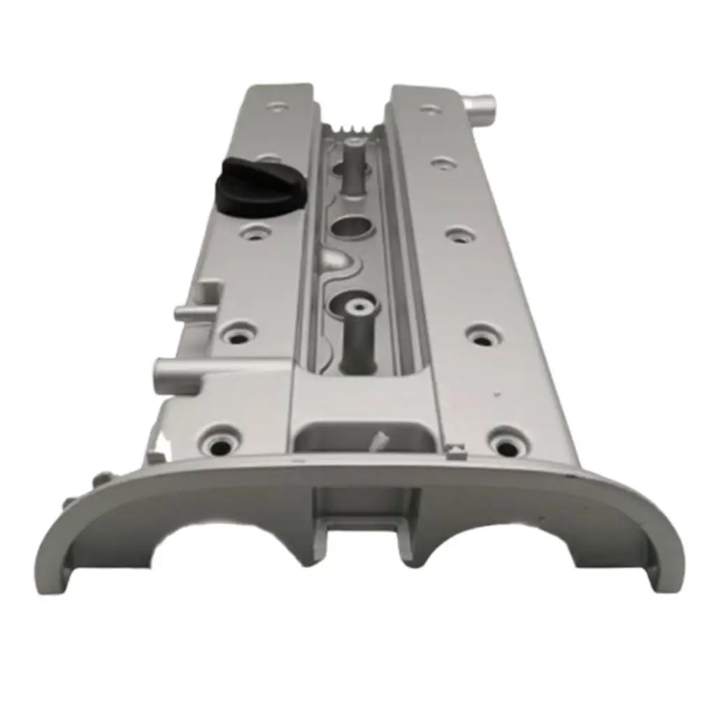 Engine Cylinder Head Valve Cover Chrome Finish Replacement Accessory for Chevrolet Opel Vectra 92062396 90501942