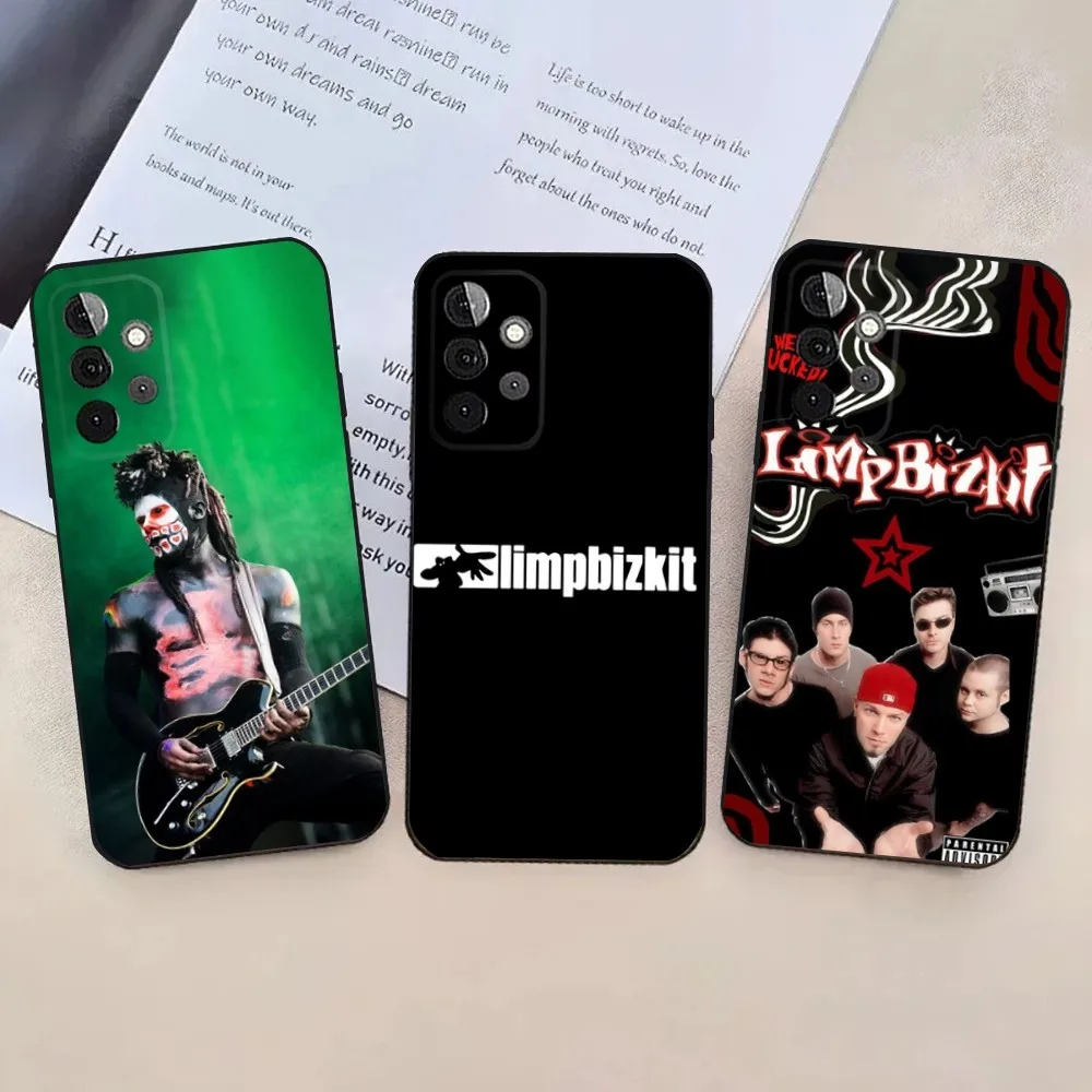 Band L-Limp Bizkit Hold On   Phone Case For Samsung Galaxy A13,21s,22,31,32,52,53,71,80,91 Soft Black Cover