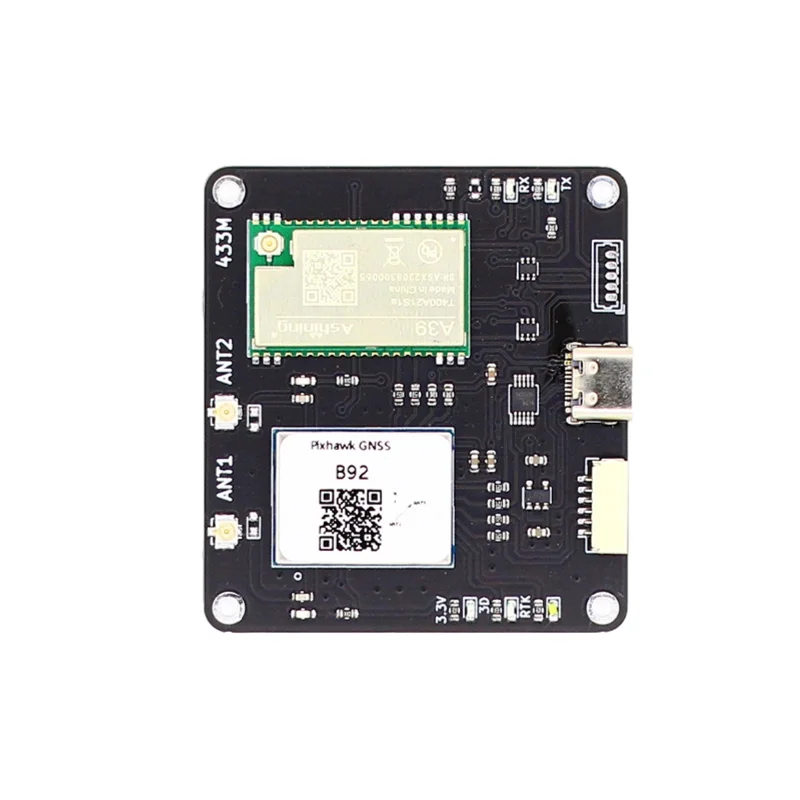 

GPS Trifrequency L1+L2+L5 BD GLONASS GALILEO high-precision RTK positioning Navigation Module for FMUv6 FMUv5 v3 Flight control