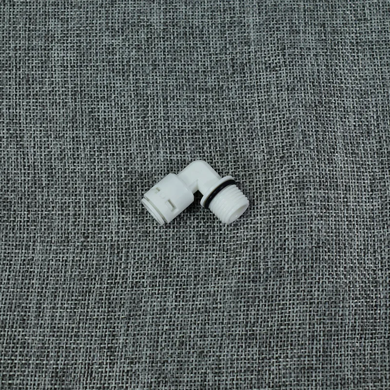 Card-free Fast 1/4 Inch 4044 Elbow Suitable for Water Purifier T33 Fittings OD Hose Connection RO Water Reverse Osmosis