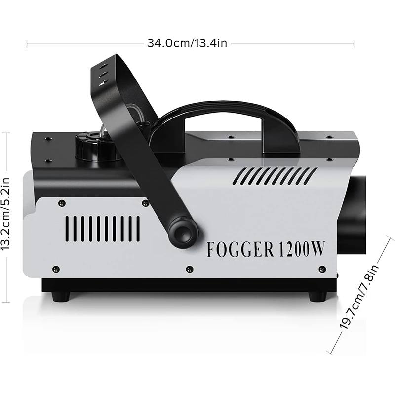 

1200 Вт дымовая машина RGB 6 светодиодов освещение противотуманная машина дистанционное управление сценический генератор дыма для дискотеки вечеринки ночной клуб свадьба