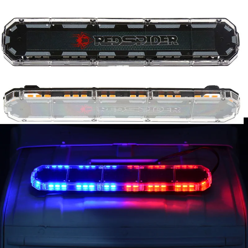 RC Truck LED Roof Flash Lights Multi-mode Flashing for 1/14 Tamiya for SCANIA 770S 56368 for VOLVO FH16 ACTROS 3363 Car