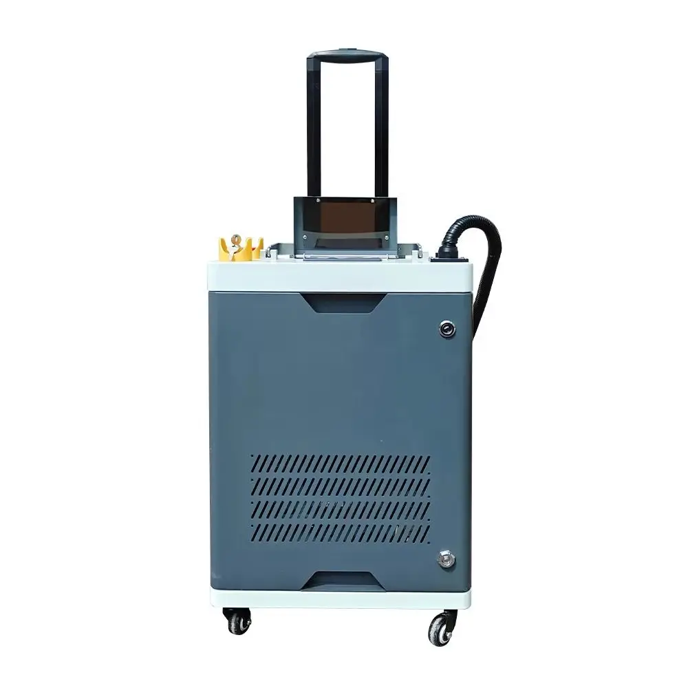 

LCCN 200 Watt Portable Handheld Pulse Laser Cleaning Machine Rust Removal for Metal Surfaces Stainless Steel Aluminum Oil Stain