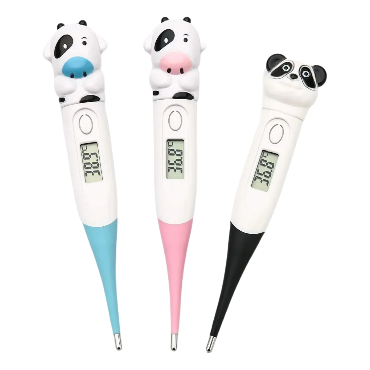 Cartoon portable  Electronic Thermometer products Safe Wet Dry Veterinary accessories  Pet Medical Equipment Tool supplies