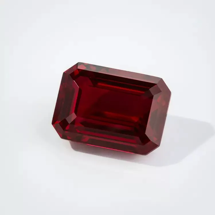 1PCS Wisdom and Guardian Stone 3A Mozambique Ruby Corundum Spinel Various Shapes Mosaic Jewelry Diy Pigeon Blood Red