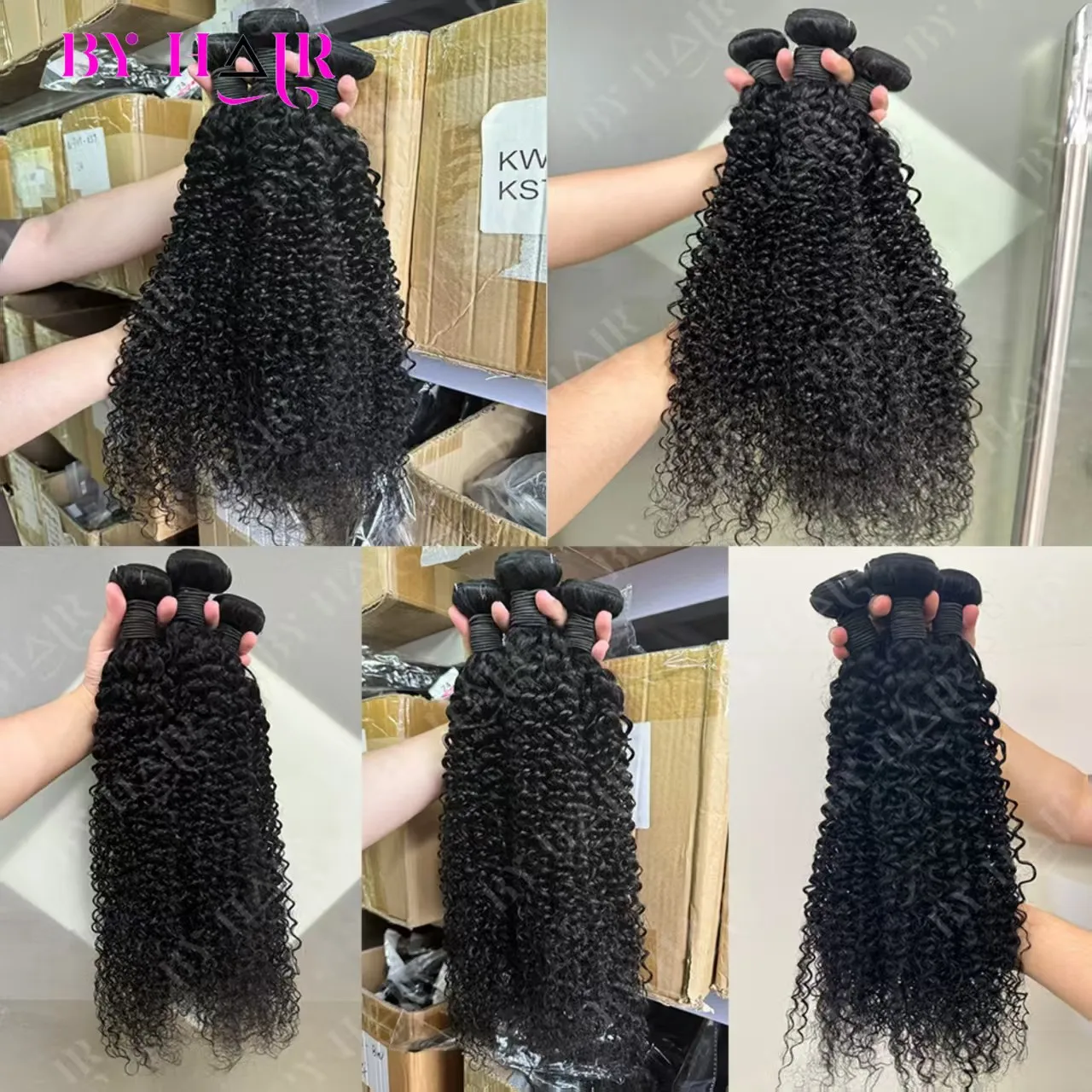 Thumbnail 2 - #49 Curly Human Hair Extensions Deals & Discounts