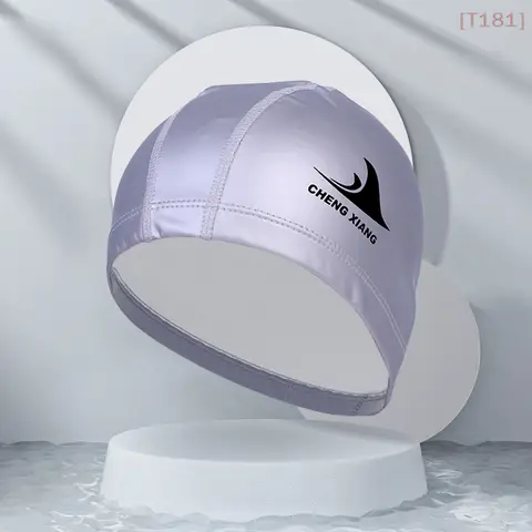 Waterproof Fabric Protect Ears Long Hair Sports Swim Pool Hat Shark High Elasticity Flexible Durable Swimming Cap For Men Women