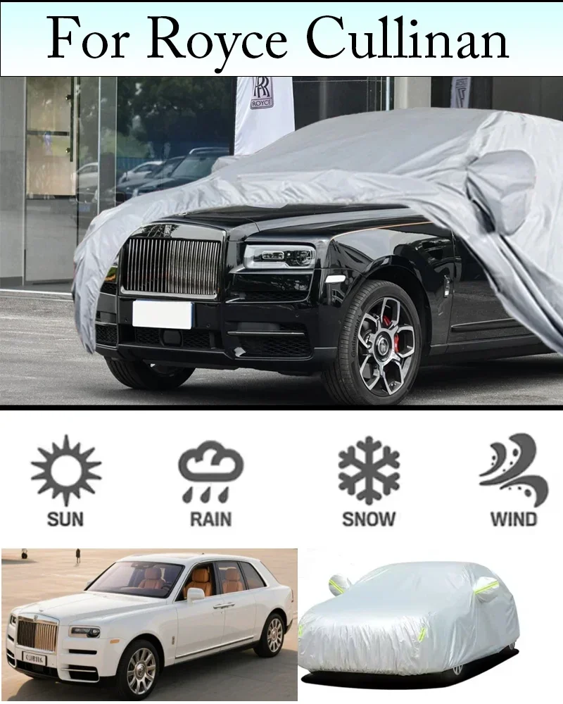 

For Cullinan Outdoor Protection Full Car Covers Snow Cover Sunshade Waterproof Dustproof Exterior Car cover protection
