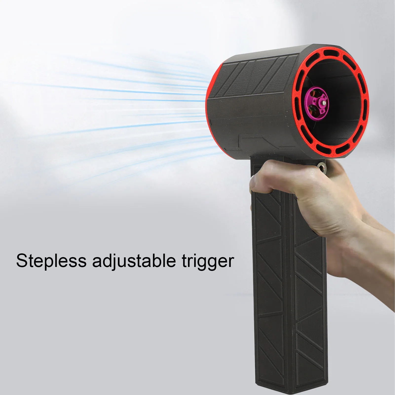 منفضة هواء كهربائية 64 مللي متر محرك بدون فرشاة 11 شفرة 1400 التوجه منفاخ جاف يده منفاخ جاف منفاخ توربوفان منفاخ