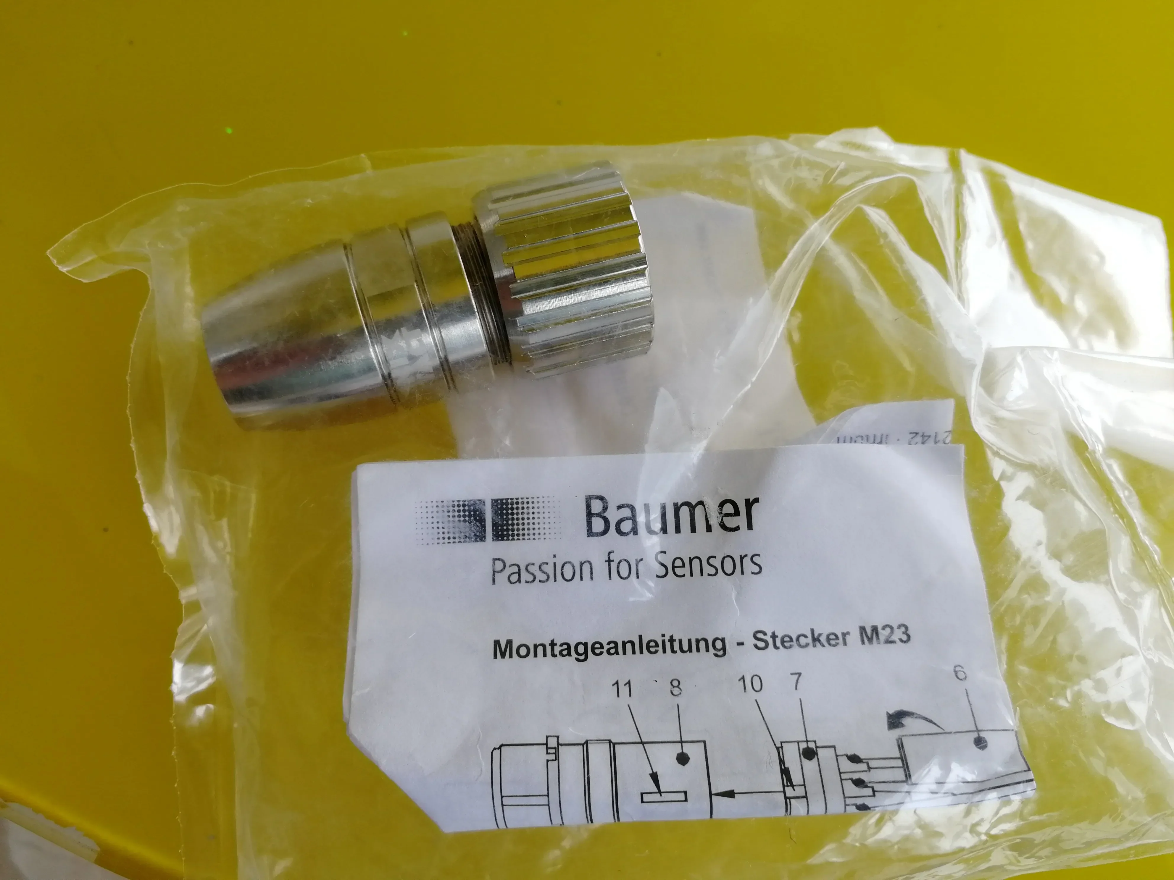 2026.4 Baumer Baomeng Joint Z141.001 Original Genuine Free Shipping Negotiated Order 10127371 M23