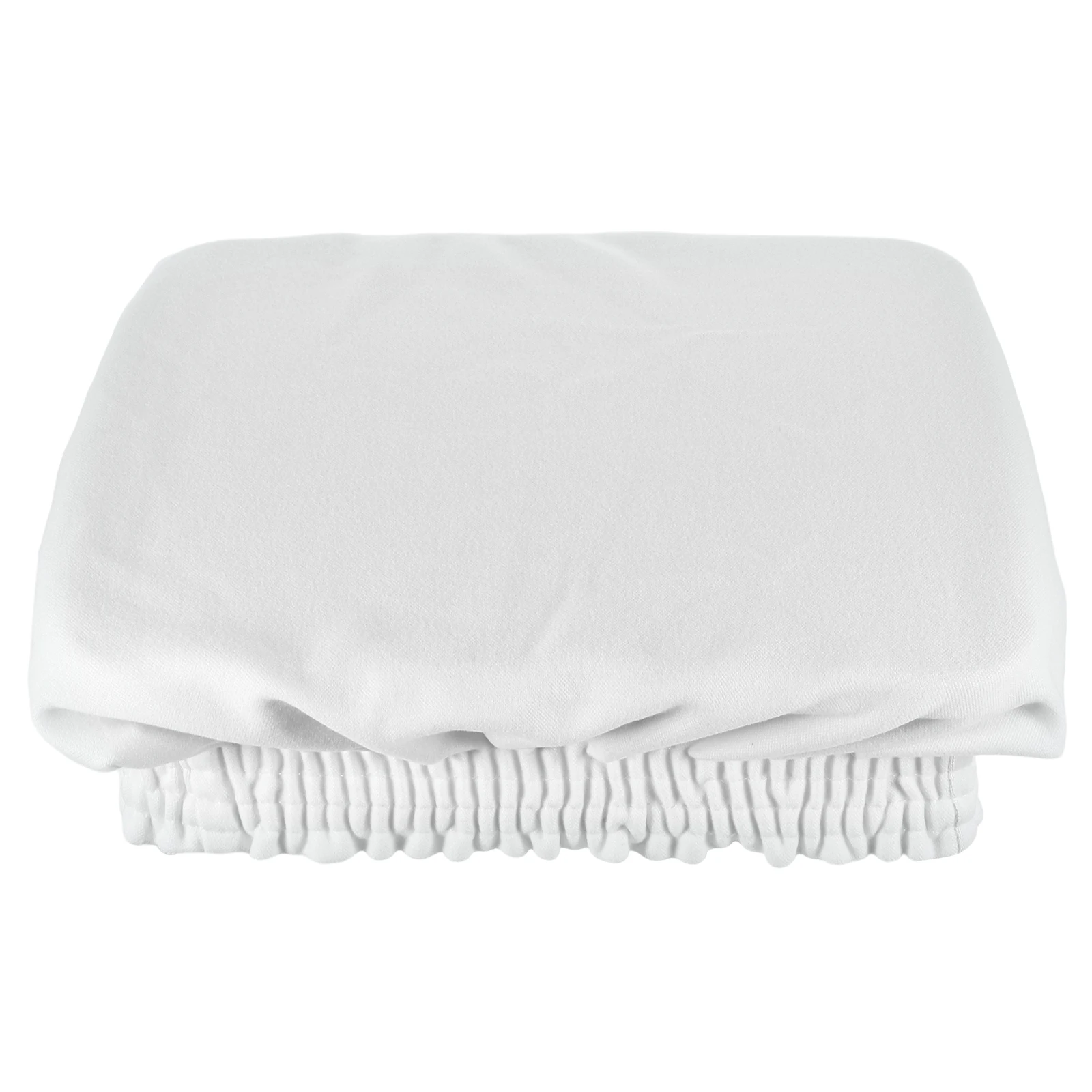 

Piano Bench Cover 40 45x30x35CM White Stretch Polyester Protective Elastic Seat Cushion Fits Home Office Store Hotel Dust