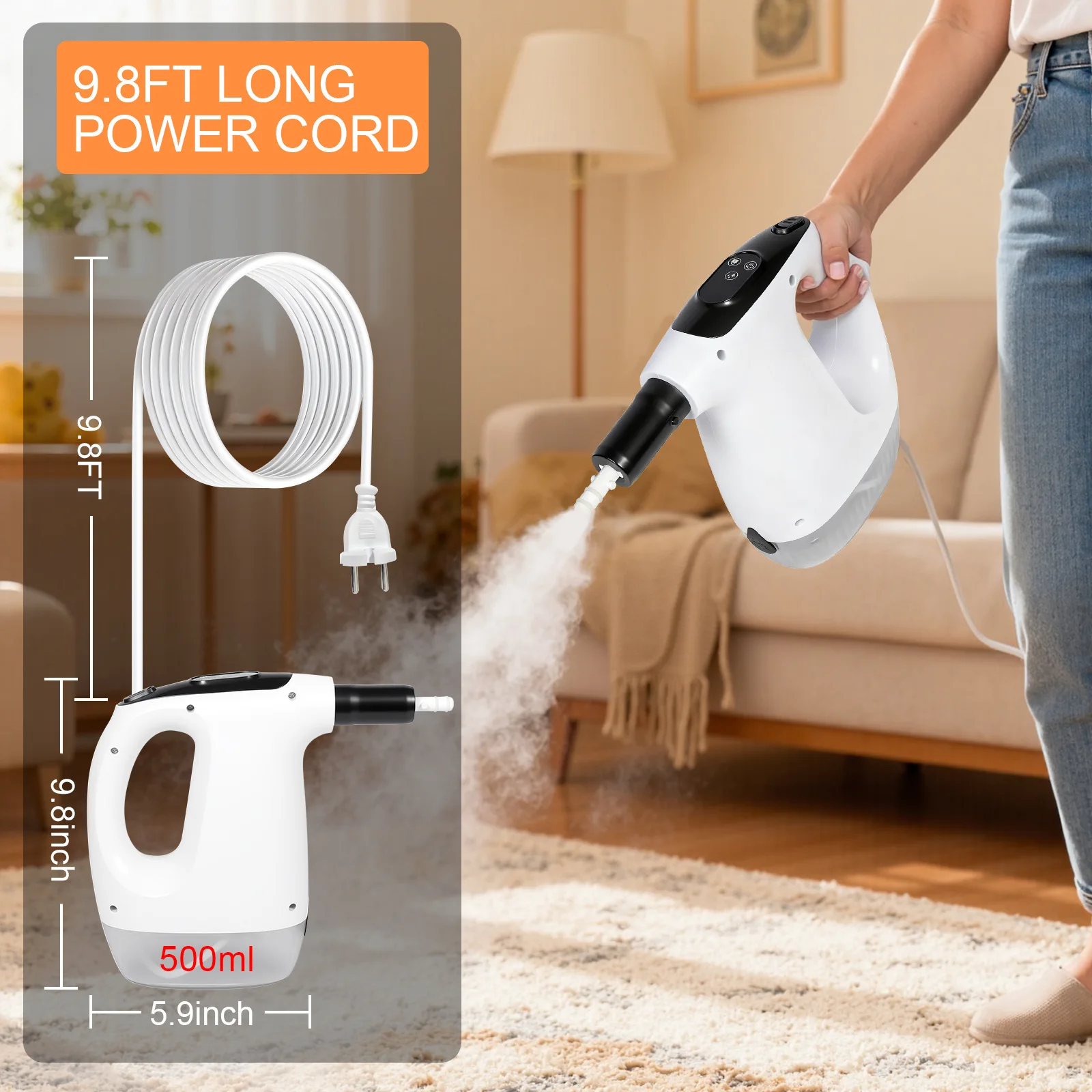 

Multi-Function High Pressure Steam Cleaner Handheld Electric Steam floor mops Household Car Vacuum Cleaners carpet Cleaner 220V