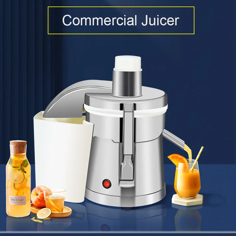 High-power Motor Juice Extractor Stainless Steel Commercial Fruit Juicer Machine Easy Operation