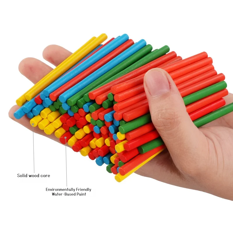 ชุดของเล่นแท่งแม่เหล็กคณิตศาสตร์ พร้อมสัญลักษณ์ตัวเลขและรูปทรง ช่วยให้เด็กๆ เรียนรู้การบวก ลบ คูณ และหาร