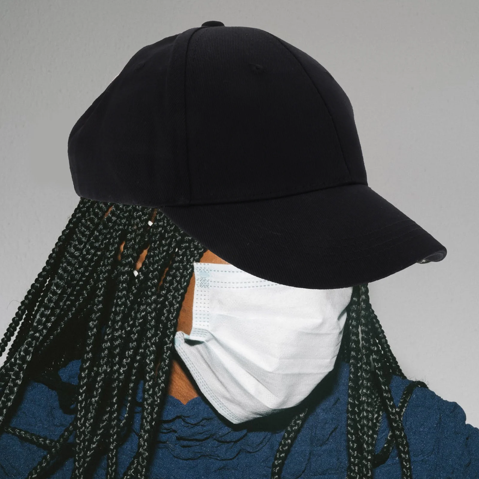 قبعة عالمية متينة وخفيفة الوزن للعمل في الهواء الطلق للاستخدام الداخلي للجنسين على طراز البيسبول للحماية من الشمس قبعة بناء صلبة #1