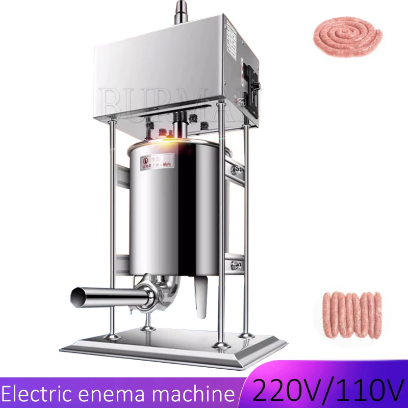 Electric Sausage Stuffer Filling Machine Hot Dog Filler Stainless Steel Commercial Sausage Filling Production Machine