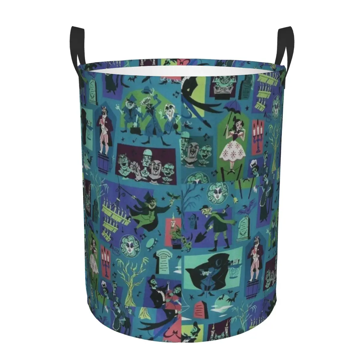 Haunted Mansion Haunted House Madame Laundry Hamper Large Clothes Storage Basket Halloween Ghost Toys Bin Organizer for Kids