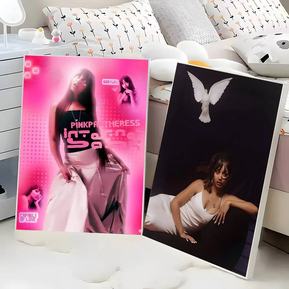 المغني الوردي النمر المشارك HD ديكور المنزل لزجة جدار مقاوم للماء غرفة المعيشة المنزلي بار ديكور جمالي #5