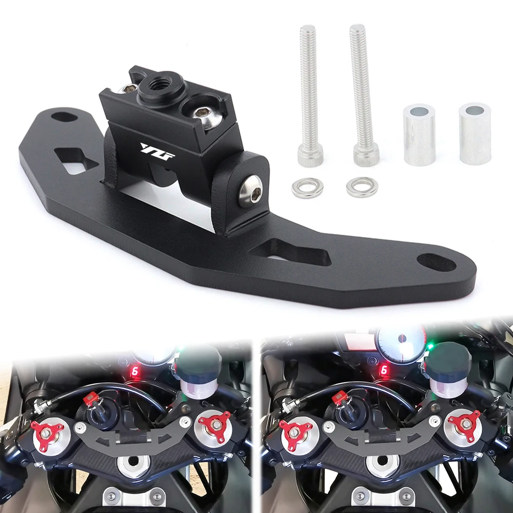 Motorcycle Navigation Bracket Adapter Phone Holder Bracket GPS Mount Aluminum For YZF-R6 YZF R6 2003 2004 2005 For Yamaha