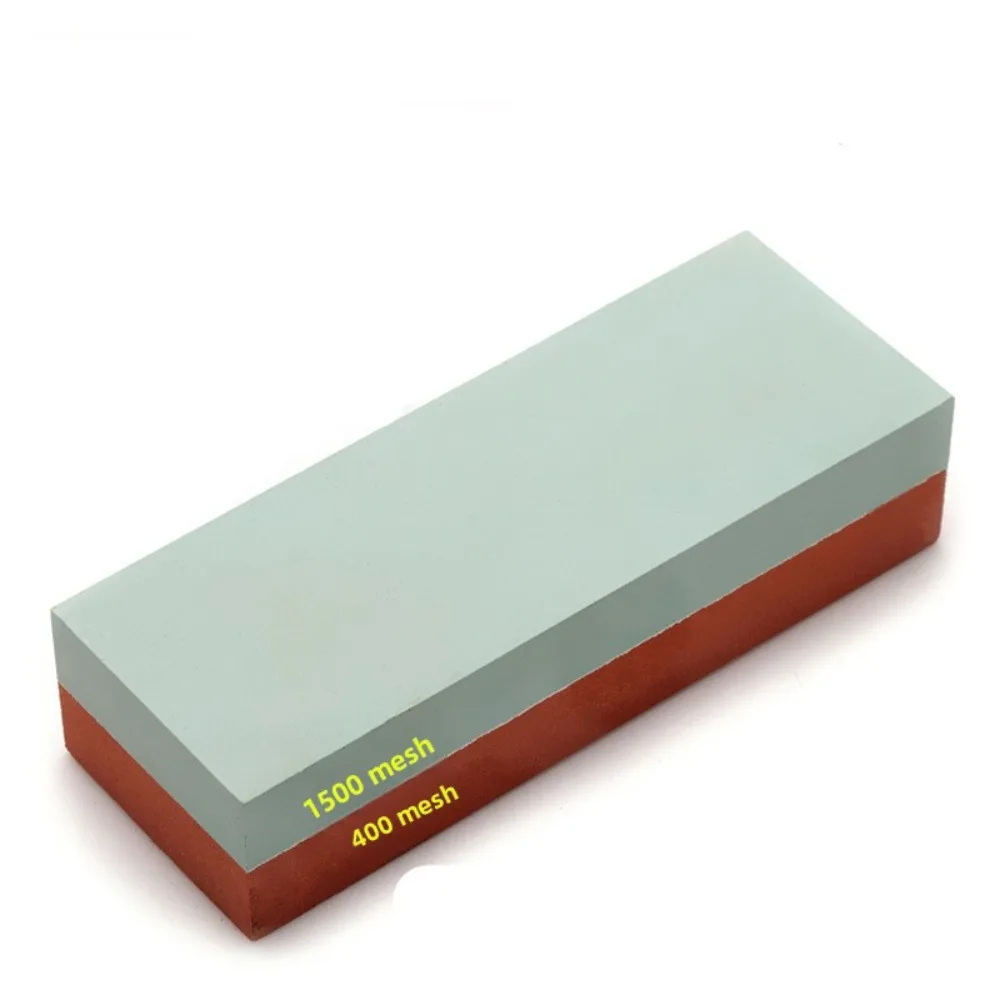 Pierre À Aiguiser Double Face 9.8CM/3.8 Pouces, Aiguisoir De Couteaux En Pierre, Outil De Cuisine, Mini Aiguisoir De Couteaux