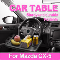 Sturdy And Durable Vehicle Table Portable Adjustable Drink Stand Car Laptop Computer Desk Stand Table Car Table For Mazda CX-5
