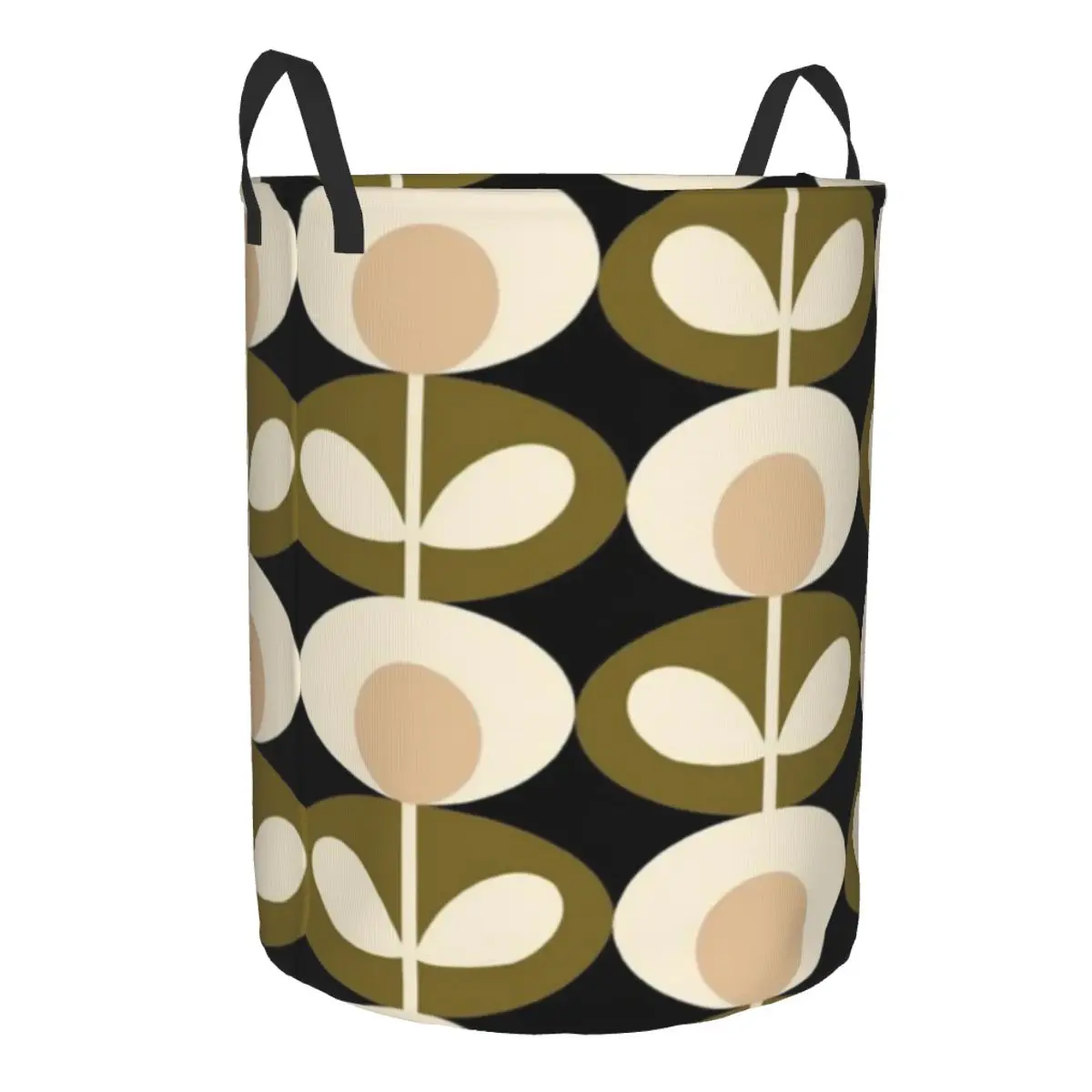 Orla Kiely Floral Laundry Hamper Large Storage Basket Abstract Scandinavian Girls Boys Toy Organizer