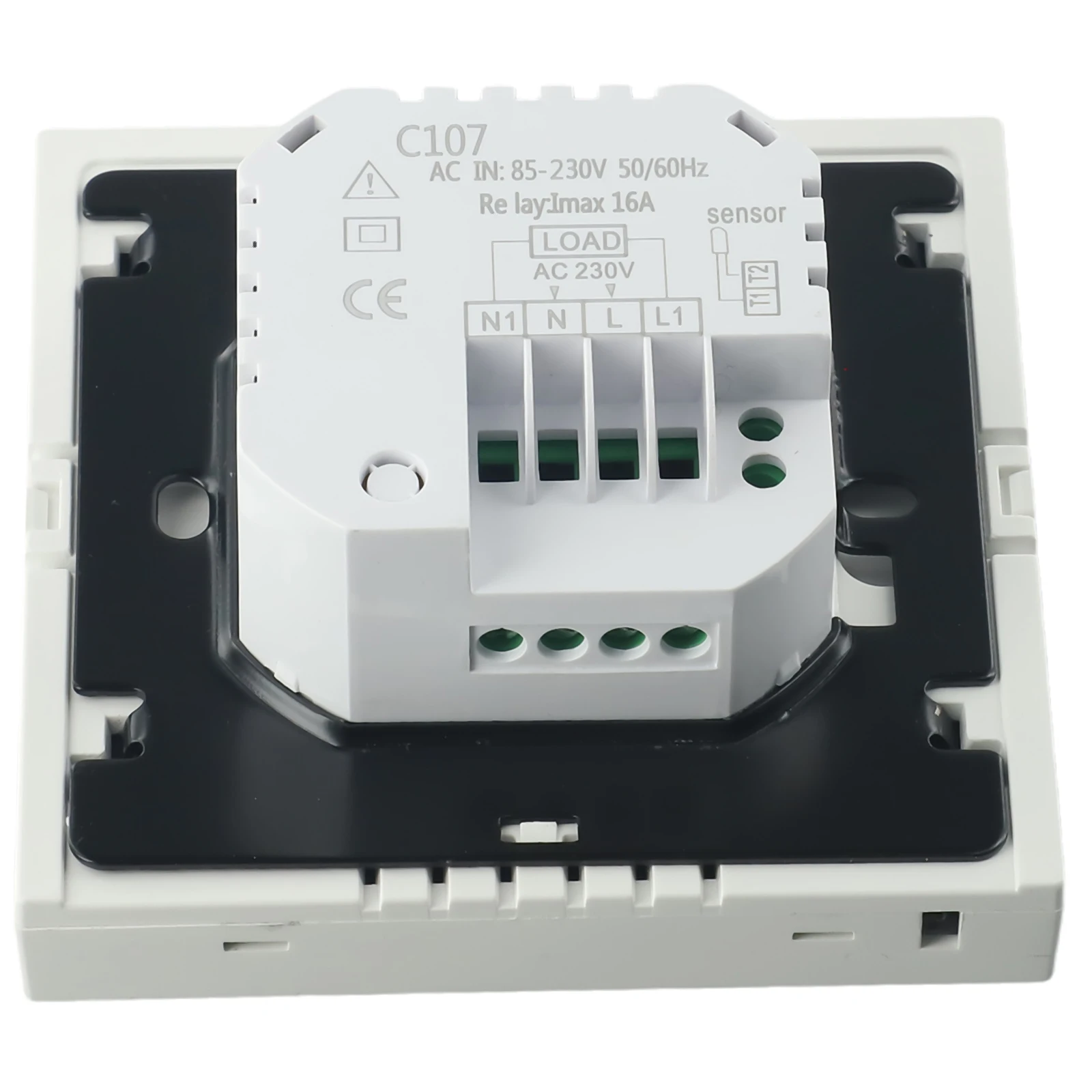 

WiFi Enabled Floor Thermostat for Underfloor Heating Voice Control Compatibility Wide Temperature Measuring Range