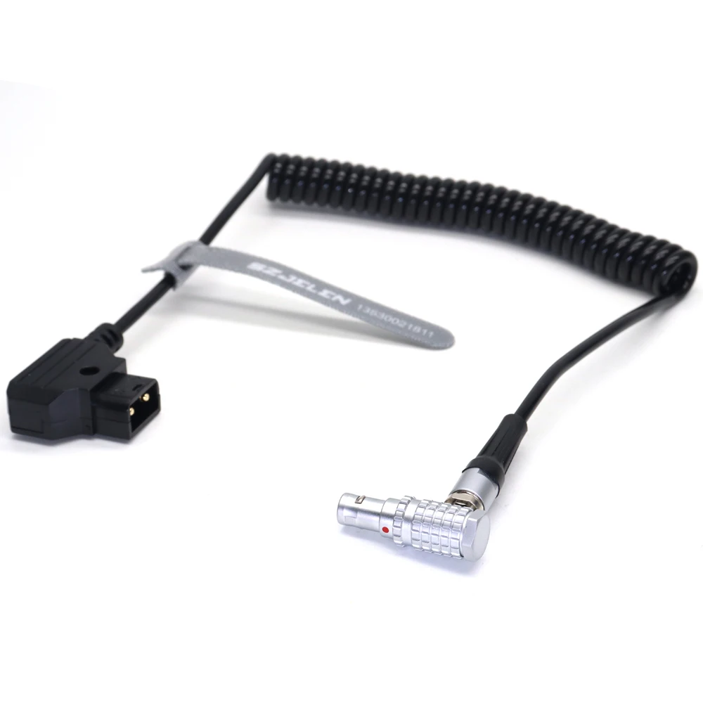 D-Tap to right angle 0B 2pin Cable for Teradek Bolt Pro 1000/3000ft power cable , Vaxis 2pin power cable