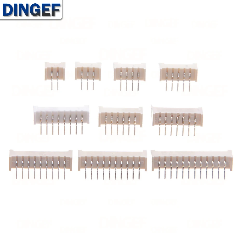 100PCS JST XH2.54 ZH1.5 PH2.0 1.25 MM Terminals Plastic Shell Male Plug Female Socket Wire Connector 2.54 2P 3P 4P 5P 6P 7P
