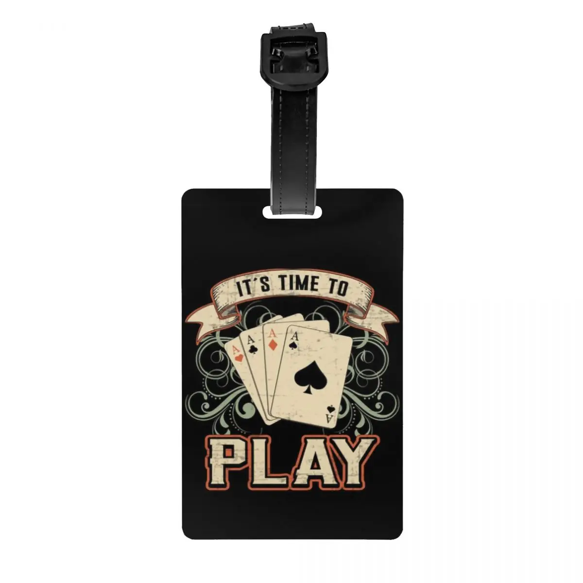 Custom Cards Card Playing Day Poker Luggage Tags Custom Game Players Baggage Tags Privacy Cover Name ID Card