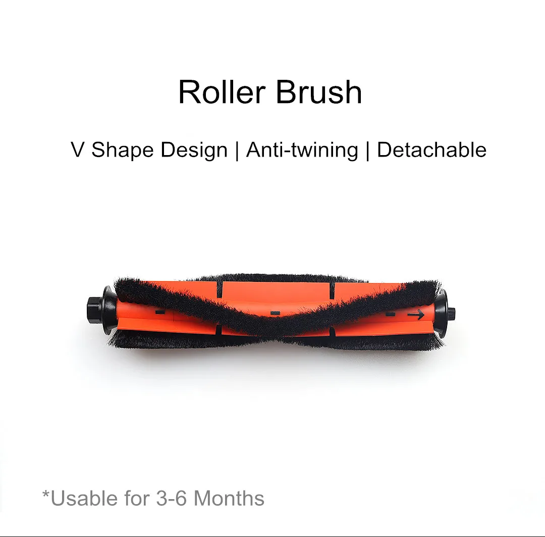 الأصلي Roidmi H40 زائد ملحق من فلتر HEPA انفصال فرشاة الرئيسية ممسحة القماش الجانب فرشاة كيس لجميع الغبار الأنظف أجزاء اختياري