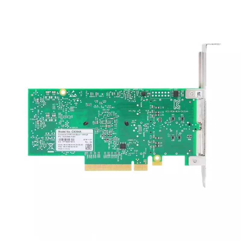 Original For Mellanox MCX354A-FCBT CX354A ConnectX-3 VPI 40/56GbE Dual-Port QSFP Adapter High Quality