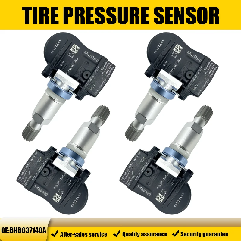 1/4PCS 433MHZ Tire … - image