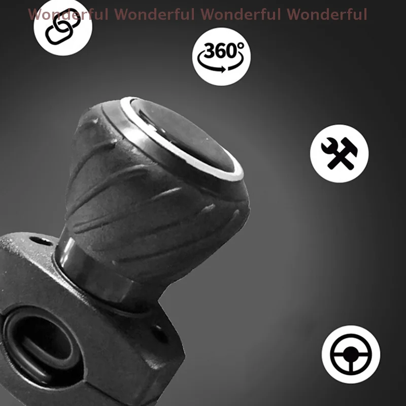 Manopola girevole con impugnatura a 360 gradi, per camion, trattore, carrello elevatore, risparmio di manodopera, volante per auto, booster, spinner