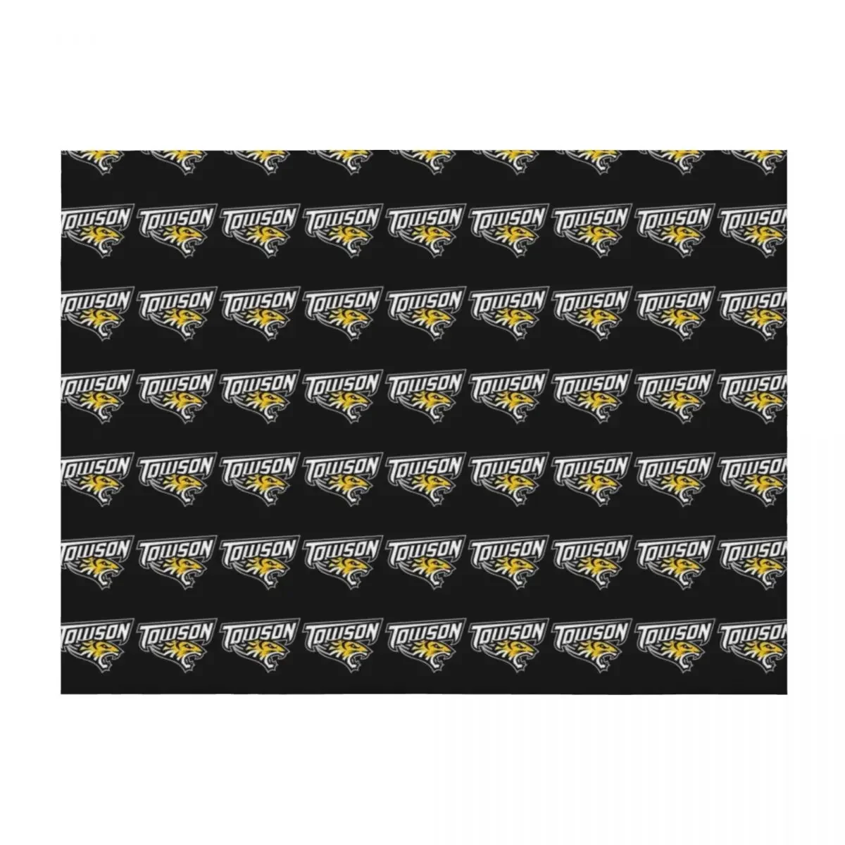 

Towson Tigers Throw Blanket Plaid Hair For Sofa Thin blankets ands Blankets