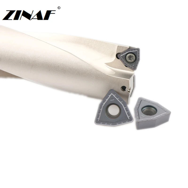3Pcs/set WC Series Indexable drill U drill Bites Insert Drill Metal Drill Bits 14mm-50mm 2D 3D 4D Machinery Lathe CNC cooling