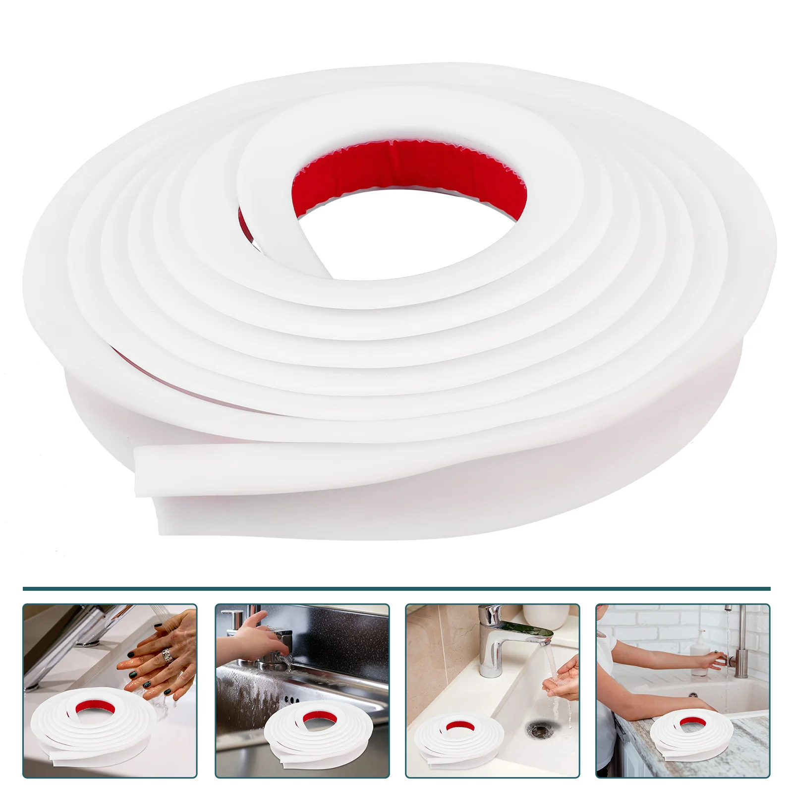 

Self Adhesive Caulk Strip For Bathroom Kitchen Sink Tub Toilet Countertop Corner Gap Sealing Tape Waterproof Sealant Strip
